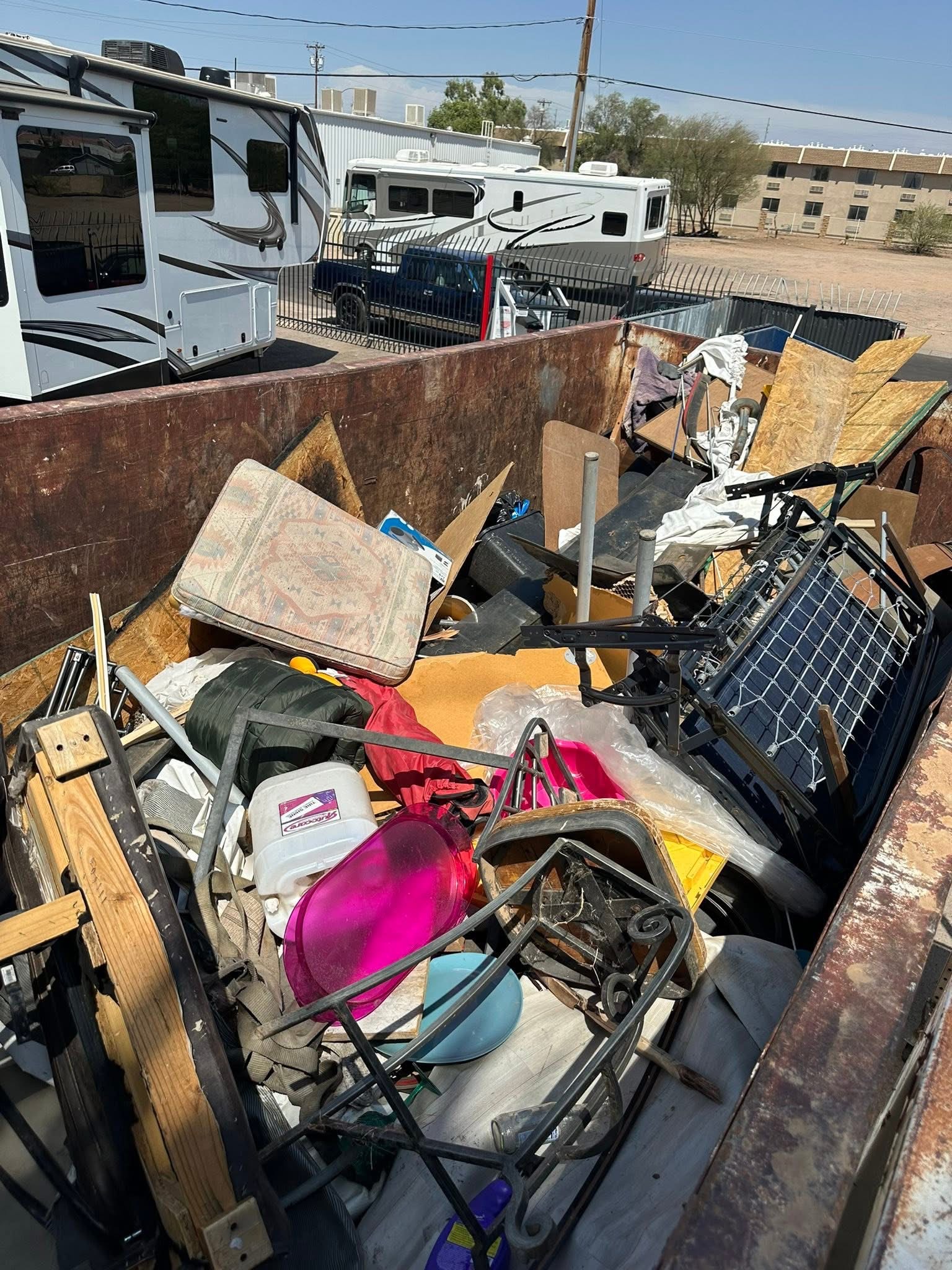 Liftoff Junk Removal Chandler AZ | Dumpster rental Same-Day Service Available